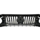 Решітка радіатора Chrome Black + рамки на фари GT на Mercedes-Benz G-Class W463 2018-2025 року