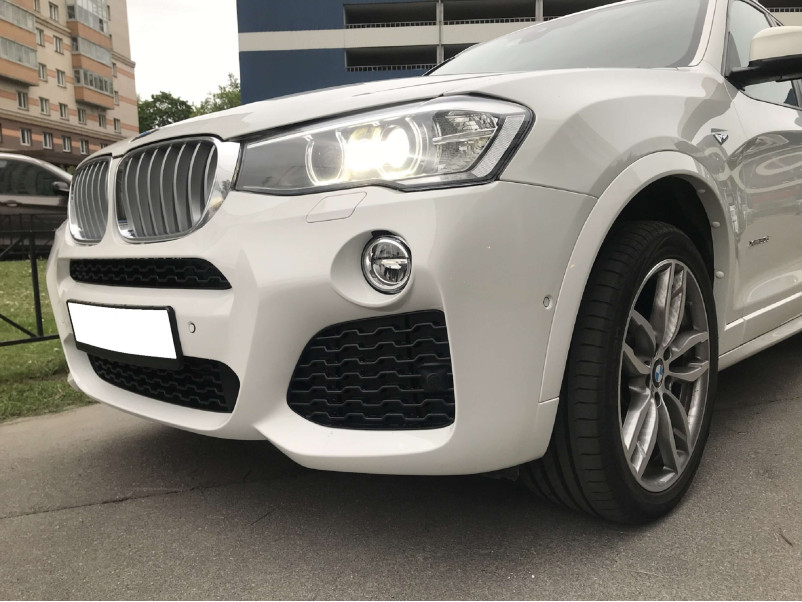 Розширювачі арок  ( M-Paket ) на BMW X3 F25 2014-2017 року
