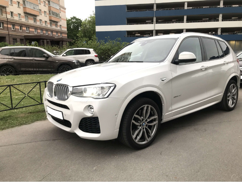 Розширювачі арок  ( M-Paket ) на BMW X3 F25 2014-2017 року