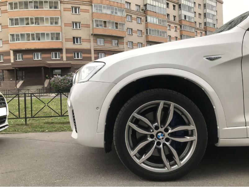 Розширювачі арок  ( M-Paket ) на BMW X3 F25 2014-2017 року