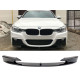 Губа ( переднього бампера ) Чорний глянець ( під M-Paket ) на BMW 3 Series F30 / F31 2011-2018 року