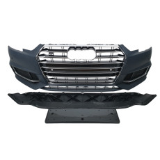 Передній бампер  ( в стилі S4 ) на Audi A4 B9 2015-2019 року