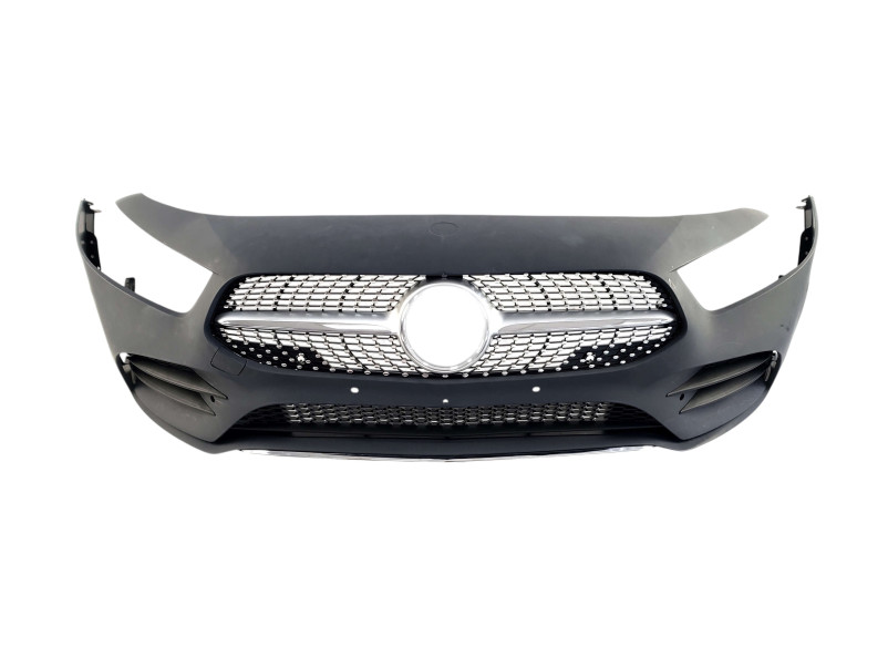 Передній бампер  ( AMG-Paket ) на Mercedes-Benz A-Class W177 2018-2022 року