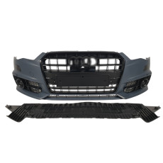 Передній бампер  ( S-Line ) V2 на Audi A6 C7 2014-2018 року
