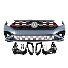 Передній бампер  ( стиль GLI ) V1 на Volkswagen Jetta 2018-2021 року