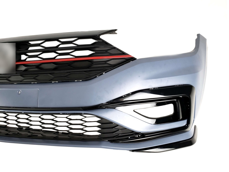 Передній бампер  ( стиль GLI ) V1 на Volkswagen Jetta 2018-2021 року