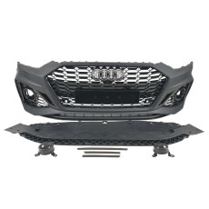 Передній бампер  ( стиль RS5 2020+ ) під дистронік на Audi A5 B9 2016-2020 року
