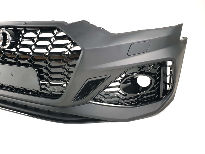Передній бампер  ( стиль RS5 2020+ ) під дистронік на Audi A5 B9 2016-2020 року