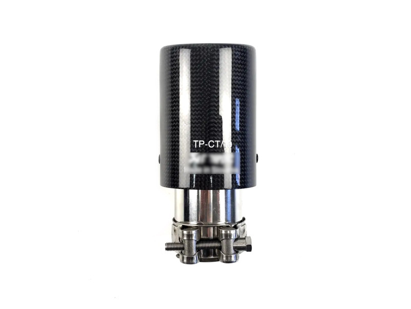 Насадки на вихлоп  63mm To 102mm Carbon ( глянець ) на Akrapovič Akrapovič