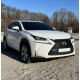 Решітка радіатора Black ( стиль F-Sport ) під камеру  на Lexus NX 2014-2017 року