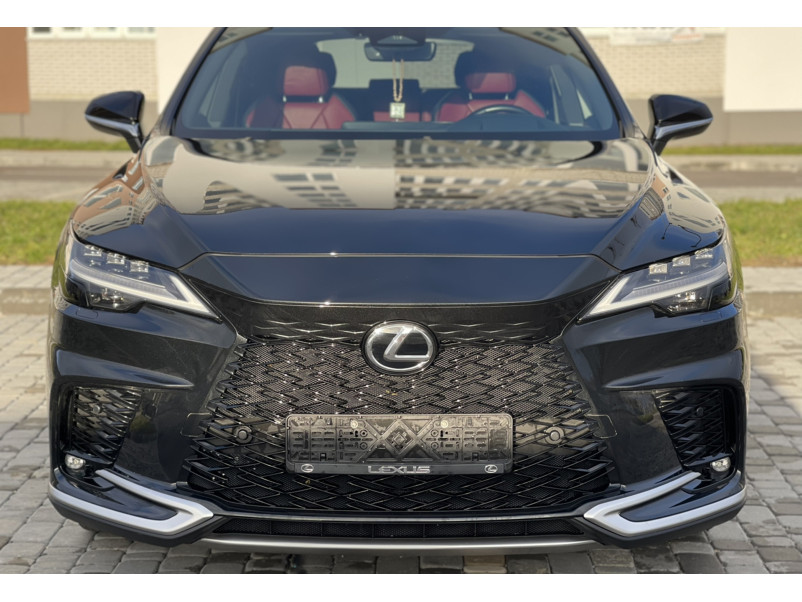 Решітка радіатора Black ( стиль F-Sport ) на Lexus RX 2022-2024 року