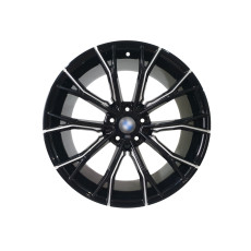 R20 Black+Milled ( різноширокі ) Диски на BMW 3 Series G20 / G21 2018-2022 року