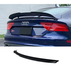 Спойлер Чорний глянець  на Audi A7 4G 2010-2014 року