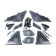 Сітки на динаміки  FULL SET Silver на BMW 5 Series G60 / G61 2023-2025 року