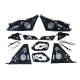 Сітки на динаміки  FULL SET Silver на BMW 5 Series G60 / G61 2023-2025 року