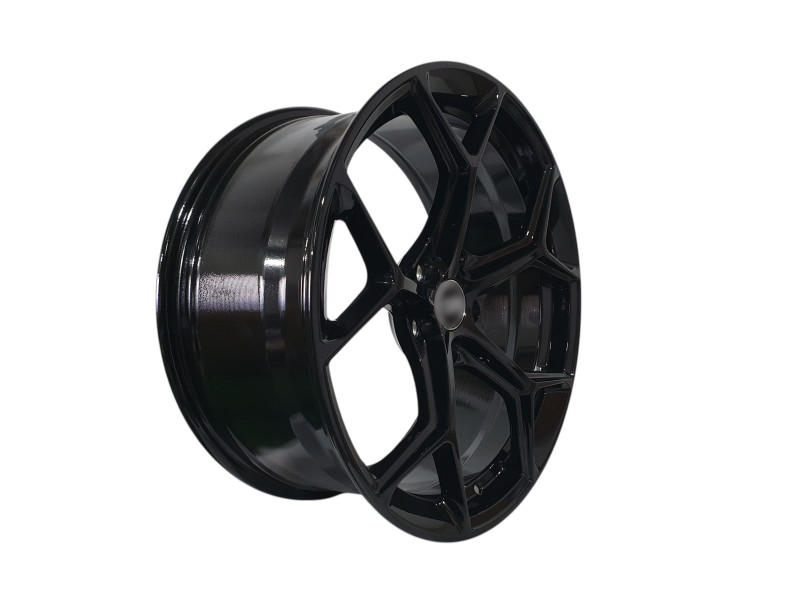 R19 Gloss Black Диски ( одноширокі 8.5J ET35 ) на Audi A4 B8 2007-2011 року