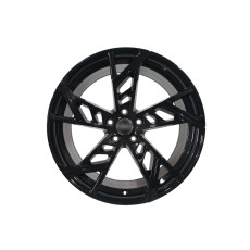 R19 Gloss Black Диски ( одноширокі 8.5J ET35 ) на Audi A4 B8 2007-2011 року