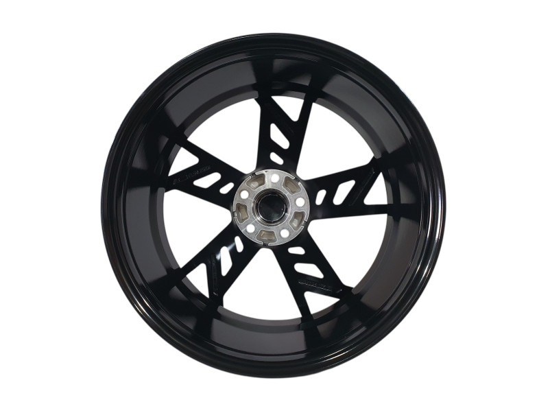 R19 Gloss Black Диски ( одноширокі 8.5J ET35 ) на Audi A4 B8 2007-2011 року