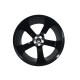 R22 Gloss Black Диски ( одноширокі 9.5J ET38 ) на Land Rover Range Rover Sport L320 2005-2010 року
