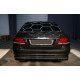Дифузор ( заднього бампера ) Full Black / Black Pipe ( стиль AMG E63 ) на Mercedes-Benz E-Class W212 2013-2016 року