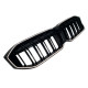 Ніздрі Чорний глянець LED ( Iconic Glow ) 2bar на BMW 3 Series G20 / G21 2022-2024 року