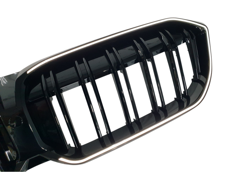 Ніздрі Чорний глянець LED ( Iconic Glow ) 2bar на BMW 3 Series G20 / G21 2022-2024 року