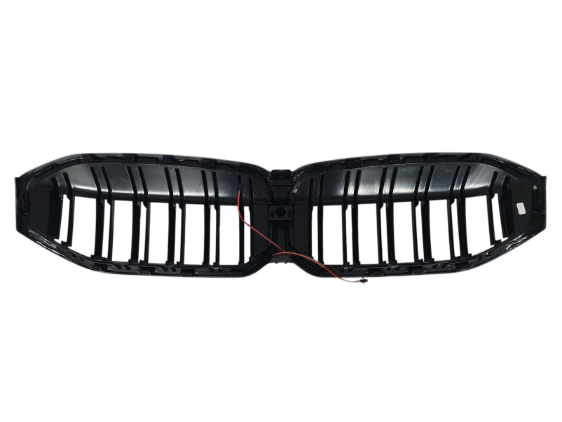 Ніздрі Чорний глянець LED ( Iconic Glow ) 2bar на BMW 3 Series G20 / G21 2022-2024 року