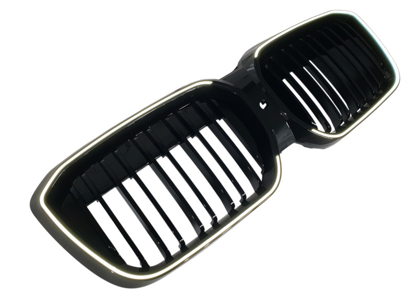 Ніздрі Чорний глянець IX3 LED ( Iconic Glow ) 2bar C на BMW X3 G01 2022-2024 року