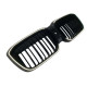Ніздрі Чорний глянець IX3 LED ( Iconic Glow ) 2bar C на BMW X3 G01 2022-2024 року