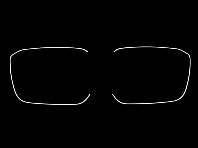 Ніздрі Чорний глянець IX3 LED ( Iconic Glow ) 2bar C на BMW X3 G01 2022-2024 року