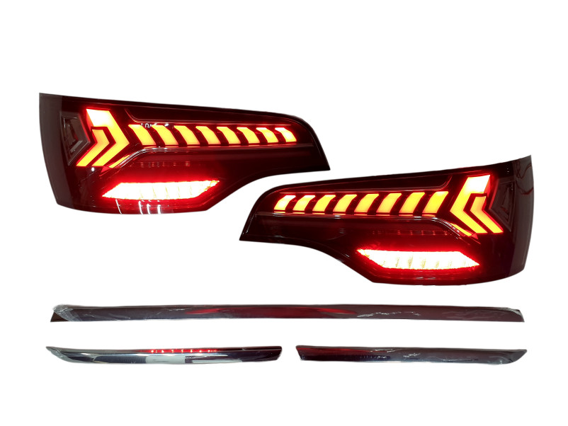 Задні ліхтарі  Led ( Smoke ) на Audi Q7 4L 2005-2015 року