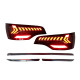 Задні ліхтарі  Led ( Smoke ) на Audi Q7 4L 2005-2015 року