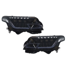 Передні фари  ( Upgrade to 2017+ ) на Land Rover Range Rover Vogue L405 2013-2017 року