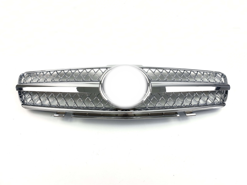 Решітка радіатора Chrome SL на Mercedes-Benz SL-Class R230 2001-2006 року