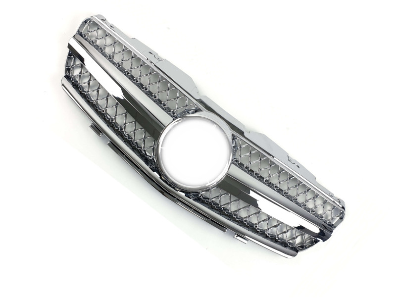 Решітка радіатора Chrome SL на Mercedes-Benz SL-Class R230 2001-2006 року