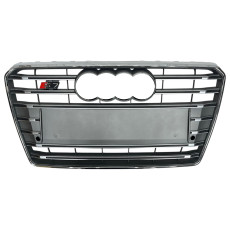 Решітка радіатора Silver Chrome ( в стилі S7 ) на Audi A7 4G 2010-2014 року