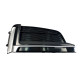 Решітки в бампер Black Silver ( стиль S5 ) S-Line на Audi A5 B9 2016-2020 року