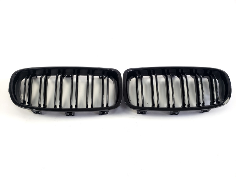 Ніздрі Чорний глянець ( Подвійні M-Look ) Китай на BMW 3 Series F30 / F31 2011-2018 року