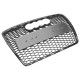 Решітка радіатора Silver Chrome ( в стилі RS6 ) без PDC на Audi A6 C6 2004-2011 року