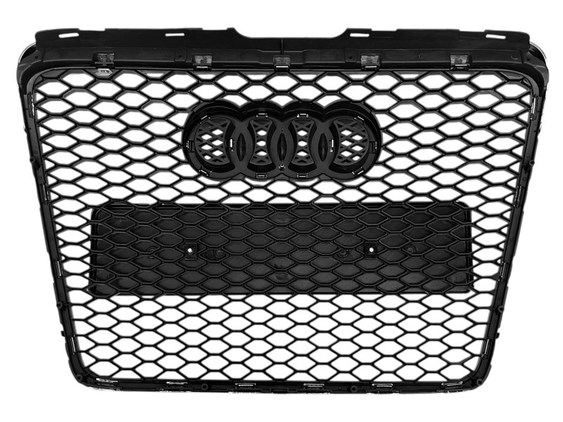 Решітка радіатора Silver Chrome ( в стилі RS6 ) без PDC на Audi A6 C6 2004-2011 року