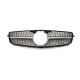 Решітка радіатора Silver Diamond на Mercedes-Benz C-Class W204 2007-2014 року