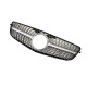 Решітка радіатора Silver Diamond на Mercedes-Benz C-Class W204 2007-2014 року