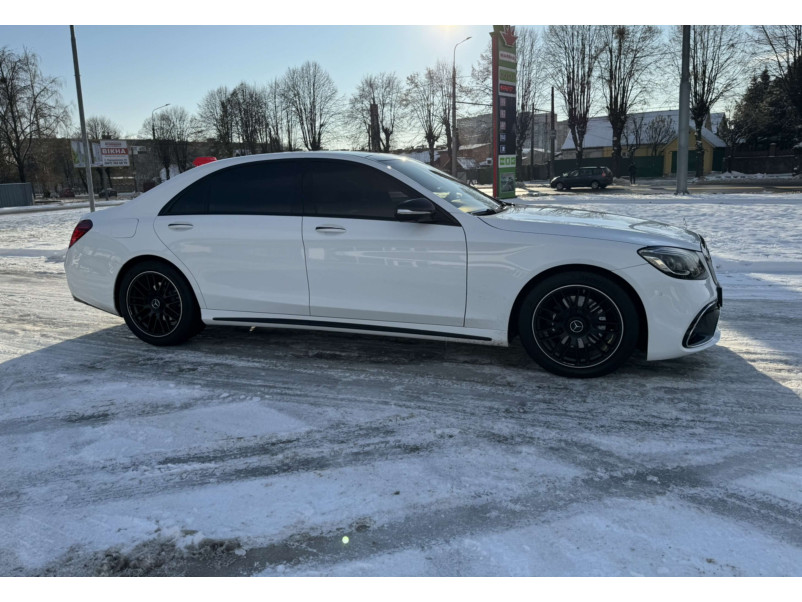 Накладки на пороги  ( стиль S63 AMG ) на Mercedes-Benz S-Class W222 2013-2017 року
