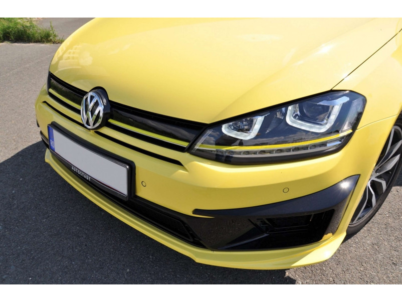 Передній бампер  ( стиль R400 ) на Volkswagen Golf VII 2012-2017 року