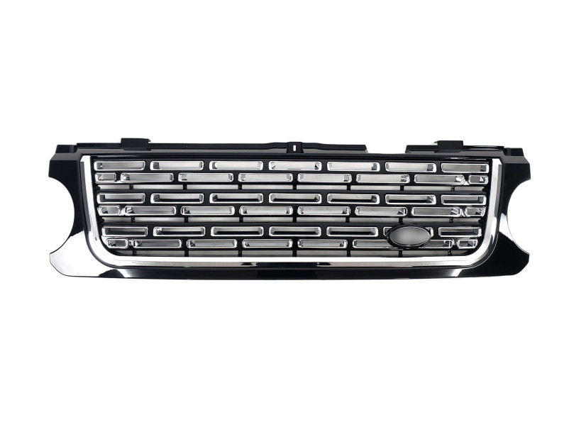 Решітка радіатора  + жабра на Land Rover Range Rover Vogue L322 2005-2010 року