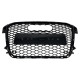 Решітка радіатора Full Black ( в стилі RS1 ) на Audi A1 8X 2010-2014 року