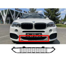 Решітки в бампер  середня на BMW X5 F15 2013-2018 року