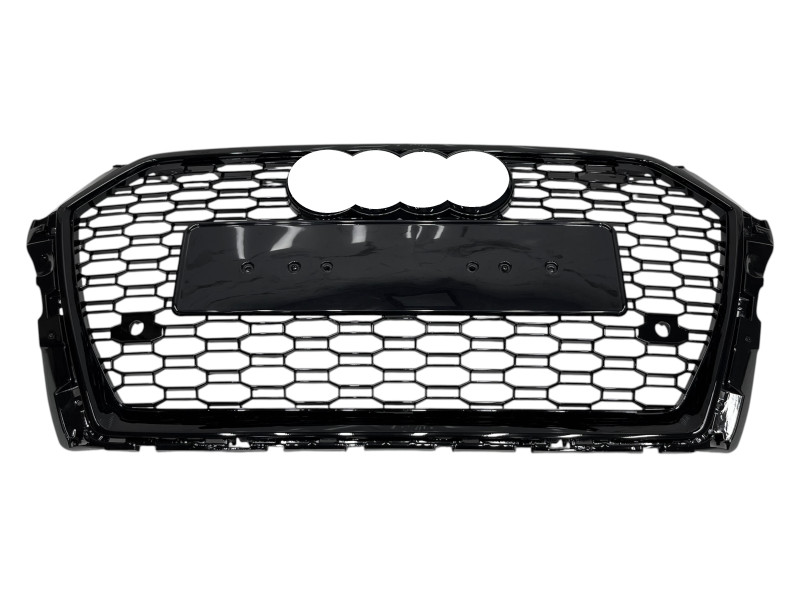 Решітка радіатора Full Black ( в стилі RS3 ) на Audi A3 8V 2016-2020 року