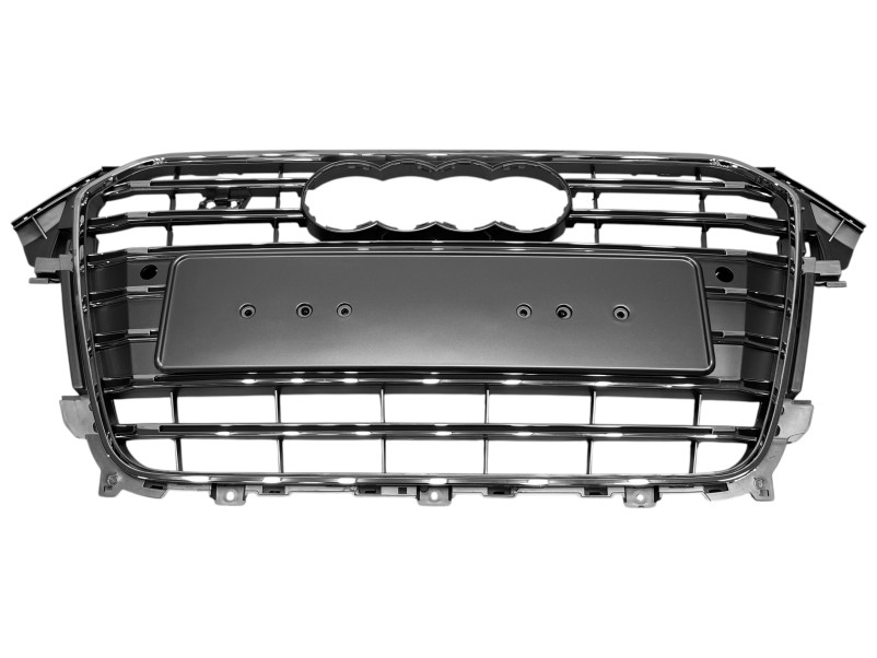 Решітка радіатора Silver Chrome ( в стилі S4 ) на Audi A4 B8 2011-2015 року