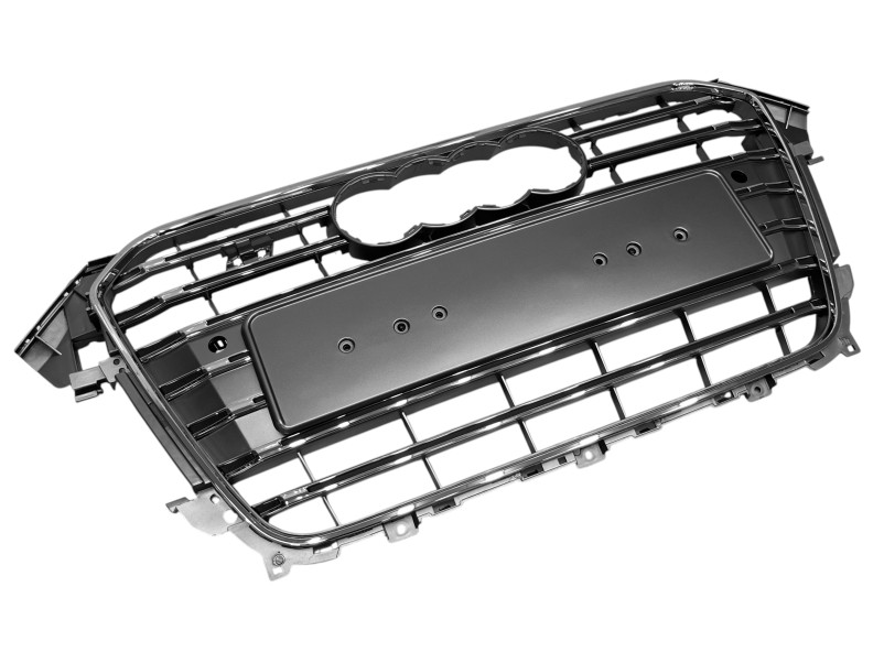 Решітка радіатора Silver Chrome ( в стилі S4 ) на Audi A4 B8 2011-2015 року